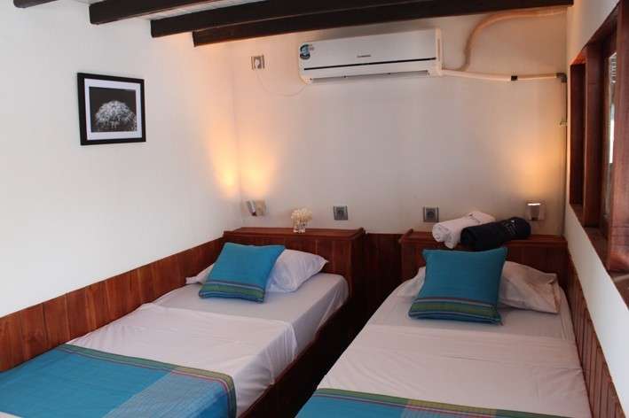 Каюта Trevally Deluxe на верхней палубе на яхте Pearl of Papua